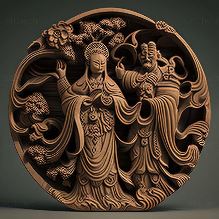 3D model ancient chinese (STL)